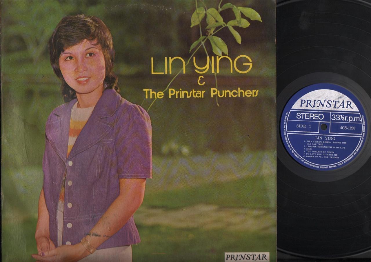 Singapore  Lin Ying & Rare Band The Prinstar Punchers English LP CLP3758