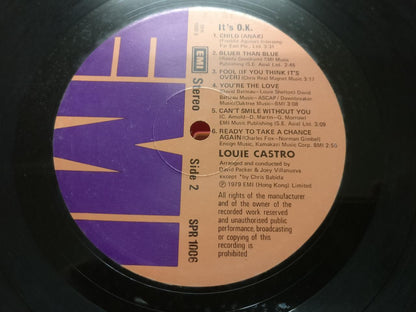 Rare Hong Kong Louis Castro 贾思乐 It's OK YMCA EMI Singapore English LP CLP5513