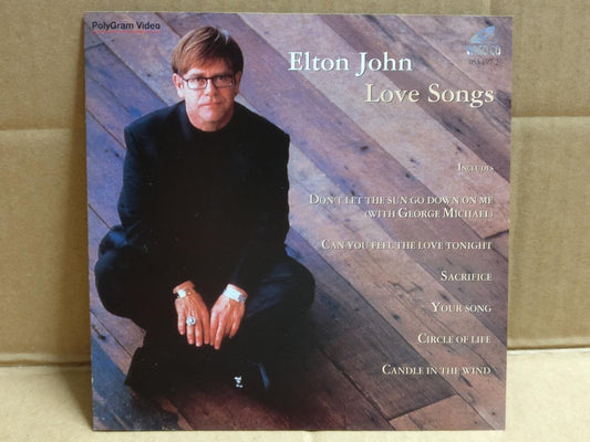 Mega Rare Elton John Love Songs 1995 Hong Kong Video CD VCD FCS9817