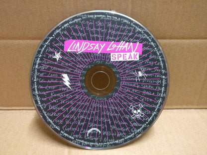 Lindsay Lohan With Guitar Speak 2004 Rare Singapore Enhanced English CD FCS9911
