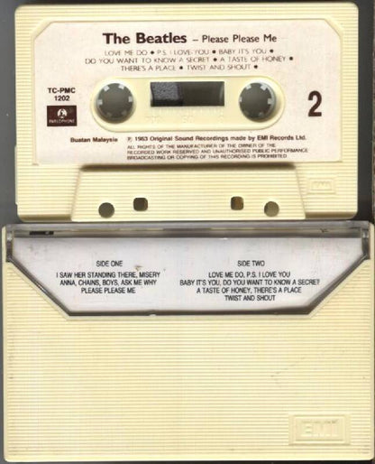 The Beatles John Lennon Please Please Me 1988 EMI Rare Malaysia Cassette CS903