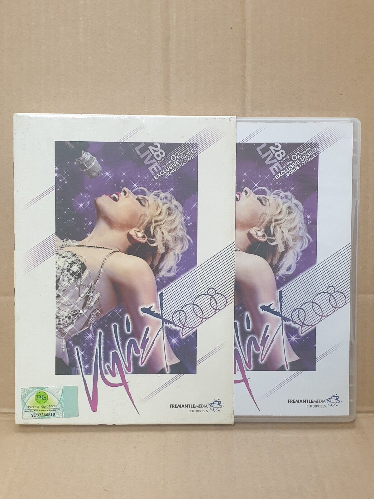 Kylie Minogue KylieX2008 Live Singapore 2008 English DVD (FCB2470)
