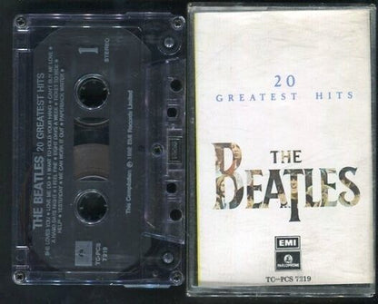 The Beatles John Lennon 20 Greatest Hits 1982 EMI Rare Singapore Cassette CS294