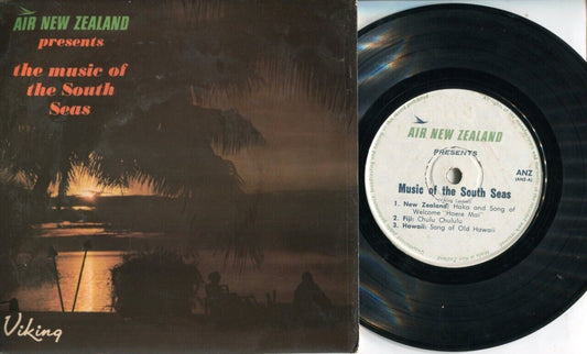 Mega Rare Air New Zealand Promo Copy Music Of The South Seas NZ 7" EP EEP863