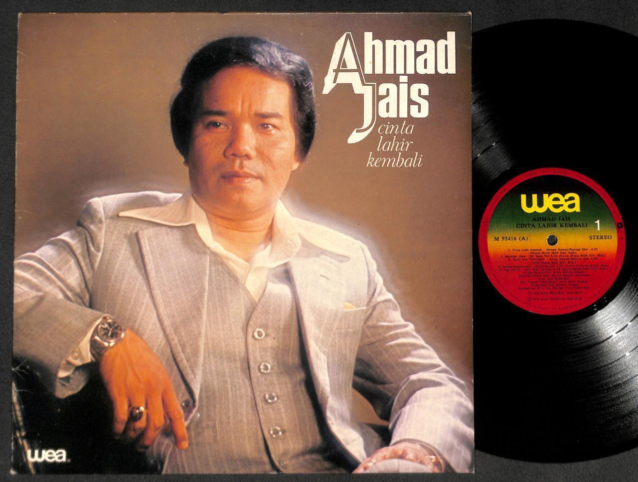Mega Rare Malaysia Ahmad Jais Cinta Lahir Kembali WEA 1979 Malay LP 12" MLP514