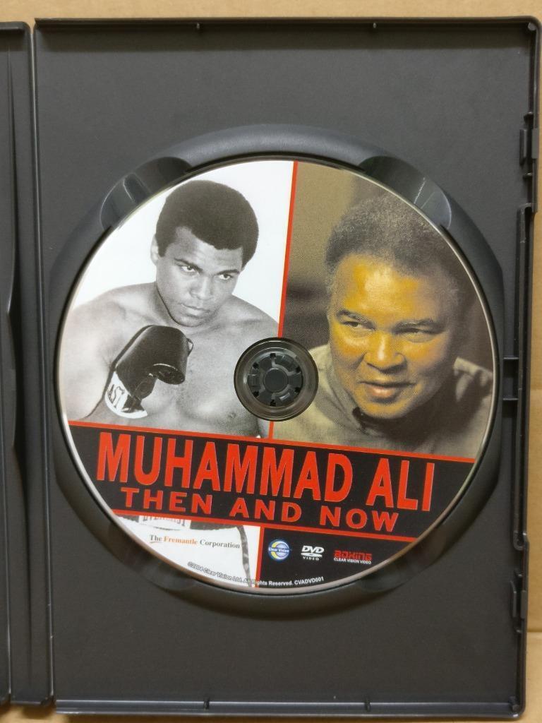 Rare Muhammad Ali Boxing Collector Series Then & Now 2004 UK DVD FCBL079