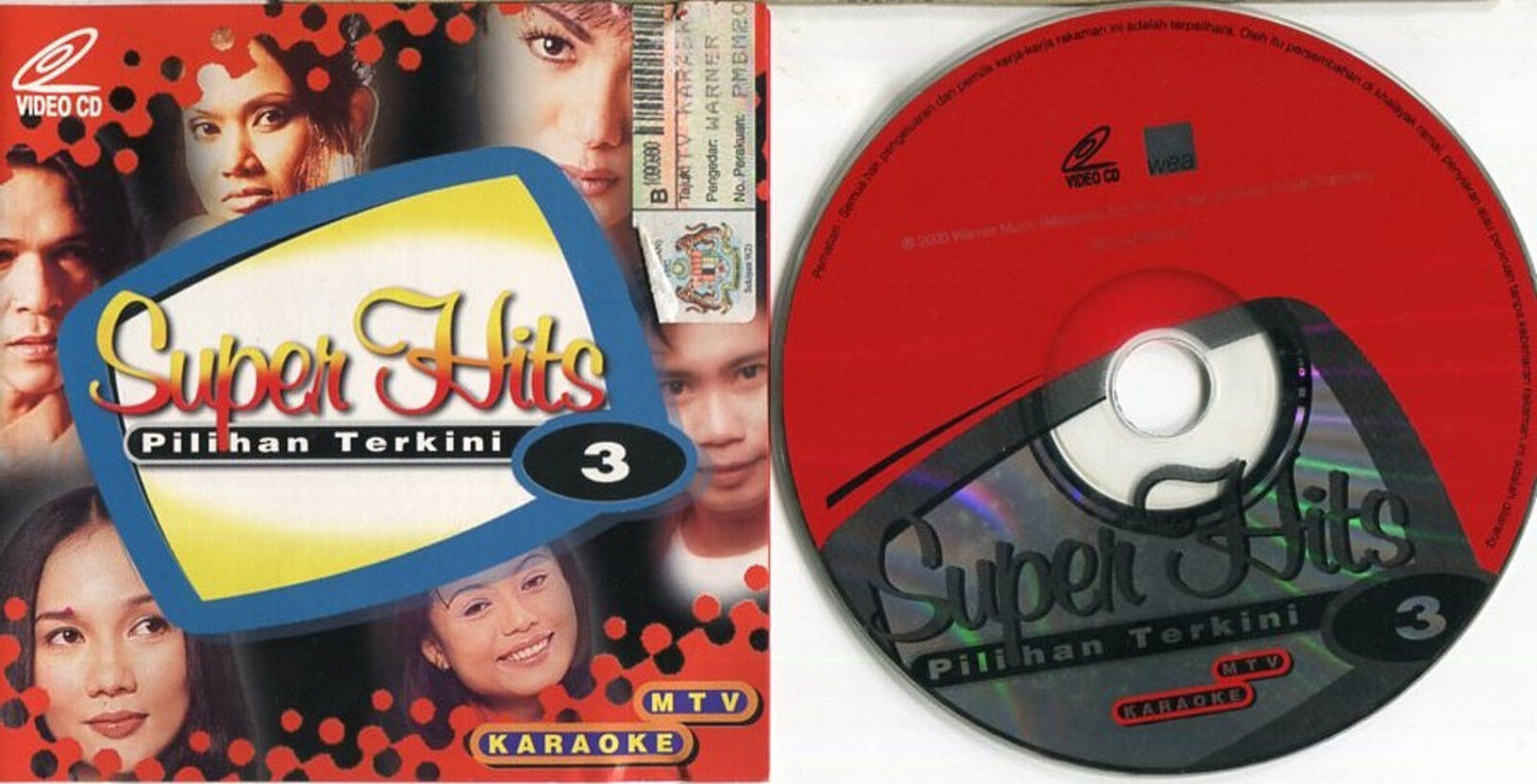 Malaysia Malay Pilihan Terkini 3 MTV Karaoke Sheila Majid Nora 2000 VCD FCS1516