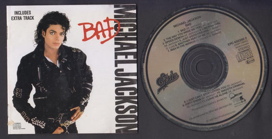 Mega Rare MJ Michael Jackson Bad 1987 Sony Japan CD FCS6946