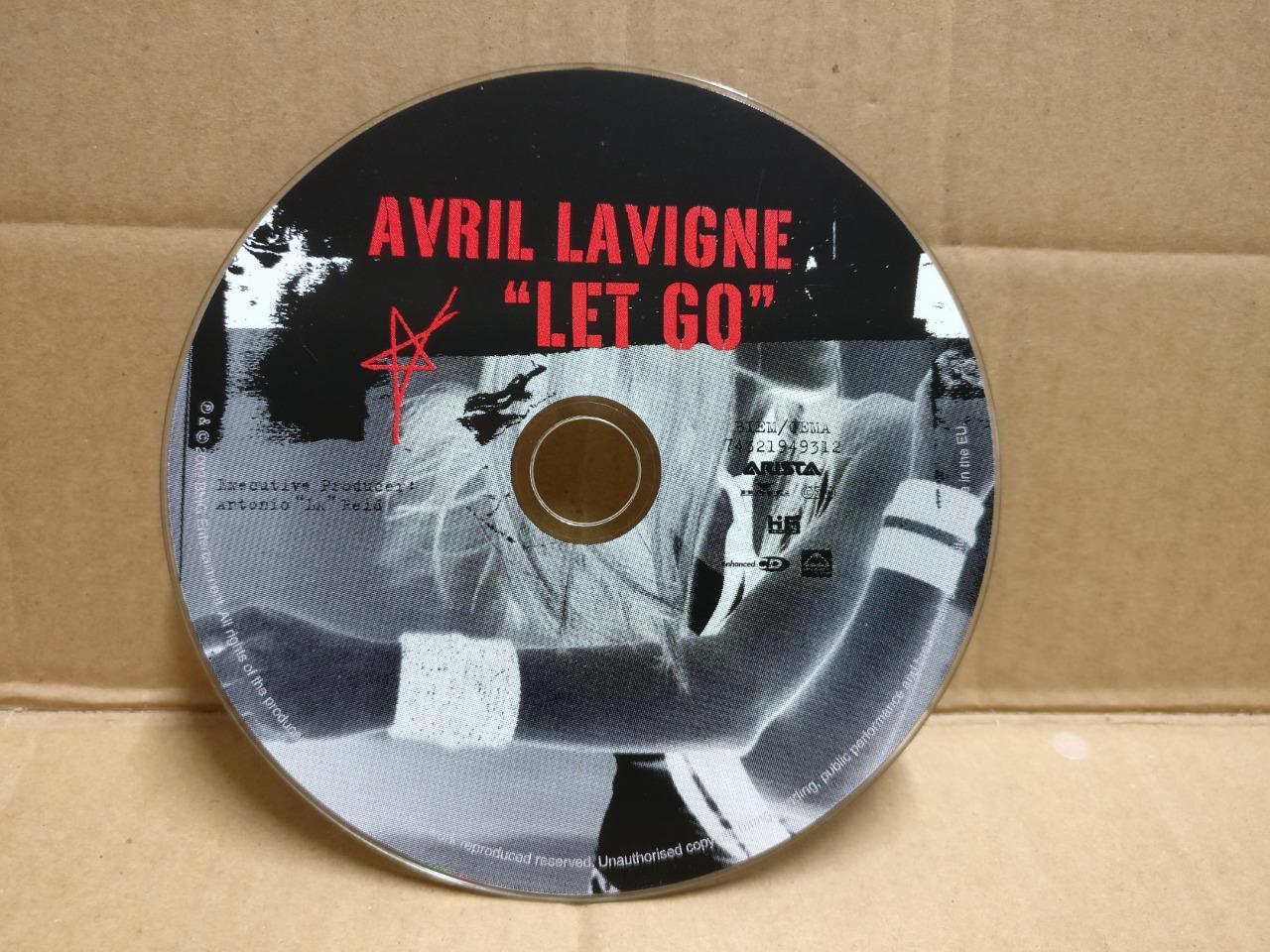 AMM Avril Lavigne Let Go 2002 Made In EU English CD FCS10045 (No Case)