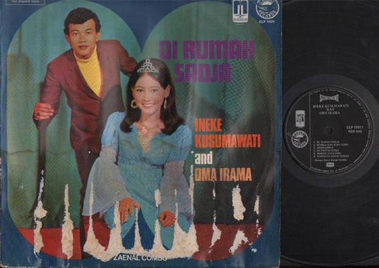 Rare Malaysia Ineke Kusumawati & Oma Irama Malay Band Zeenal Combo 12" LP MLP424