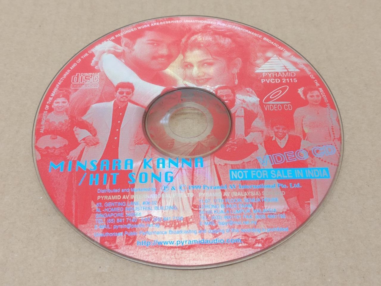 India Bollywood Tamil Movie OST Shankar Mahadevan Chitra Singapore VCD FCS9131