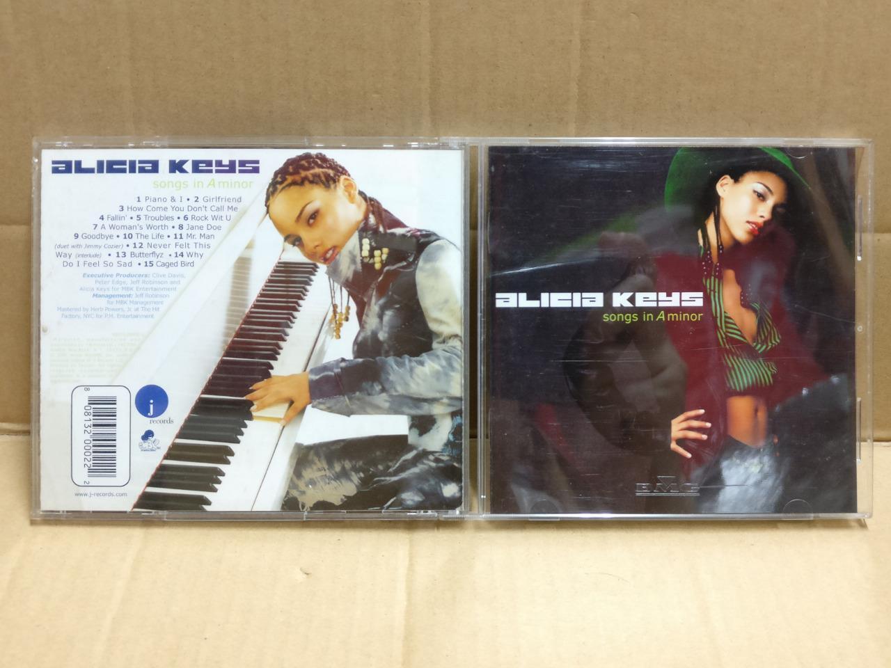 Alicia Keys Songs In A Minor 2001 Taiwan English CD FCB2254