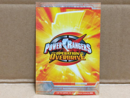 Power Rangers Operation Overdrive (4) Rare Singapore Video VCD & Card FCS9611