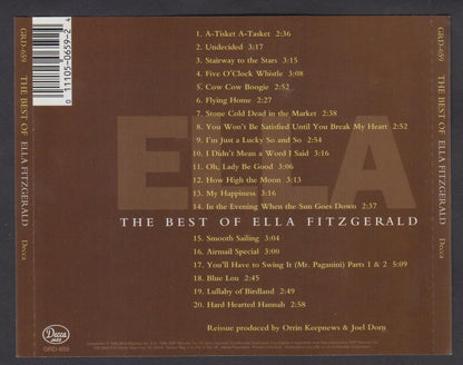 The Best Of Ella Fitzgerald 1995 USA CD FCS6974