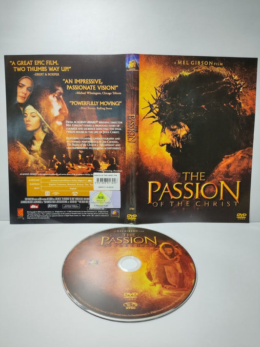 Movie The Passion of the Christ DVD Disc & Cover Region 3 (NO Case) (DC015)