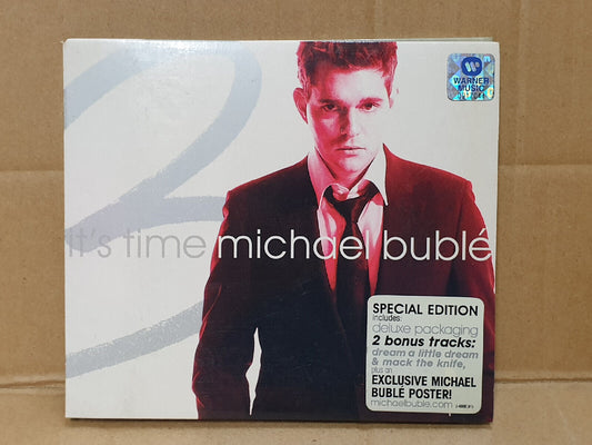 Michael Buble It's Time 2005 Feeling Good English Singapore CD (FCB2532)