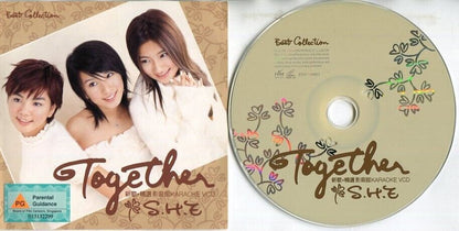 Taiwan S.H.E Selina Hebe Ella Together 田馥甄 任家萱 陈嘉桦 Karaoke 2003 VCD FCS1883