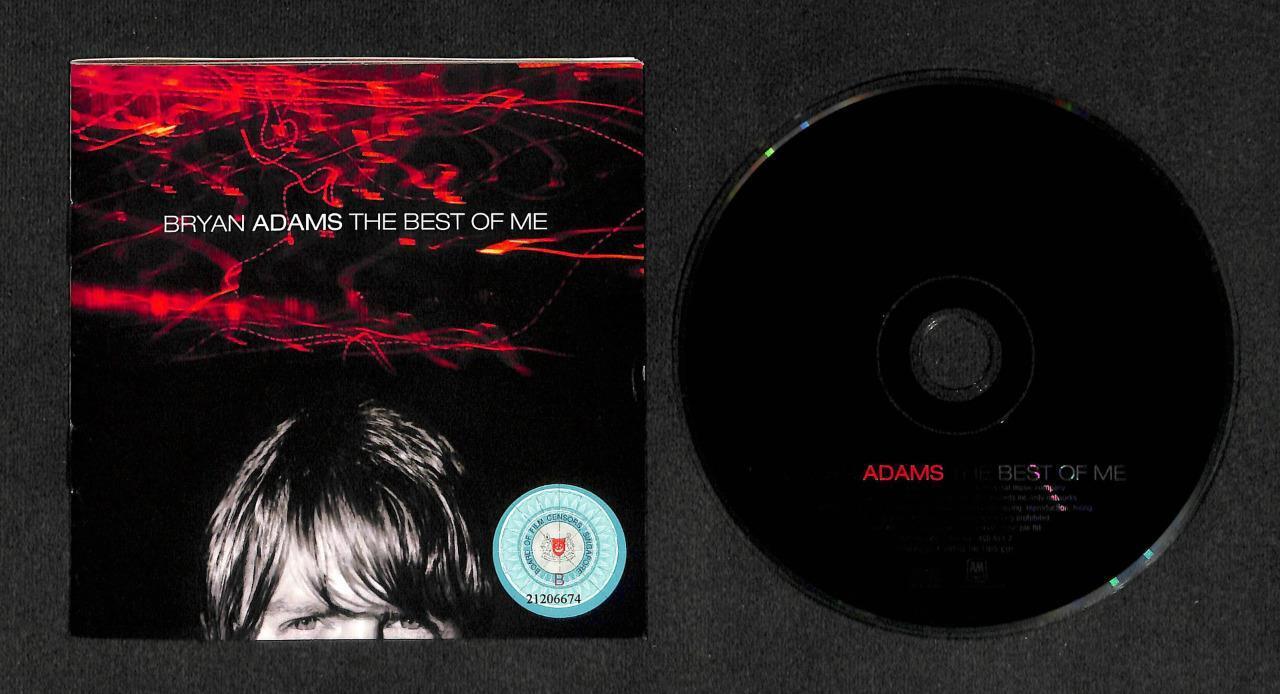 Mega Rare Bryan Adams The Best Of Me 1999 Singapore CD FCS7942