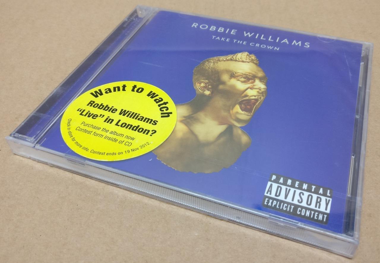 Sealed Robbie Williams Take The Crown 2012 Rare Asia CD FCB1791