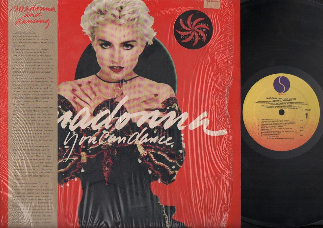 Madonna & Dancing You Can Dance Sire Label USA with Shrink 12" LP ELP1784