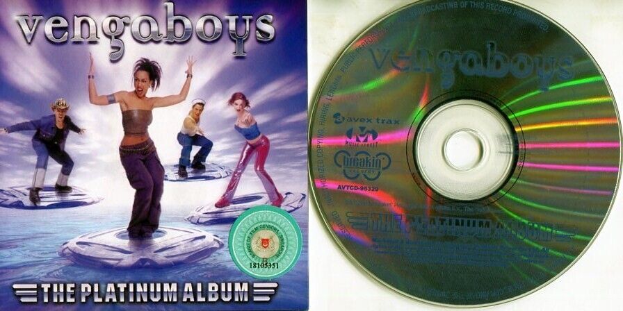 Vengaboys The Platinum Album 2000 Mega Rare Singapore CD FCS281