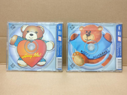 Used Unique Rare Bear Shape (For Collection) Singapore 2x CD FCB734H