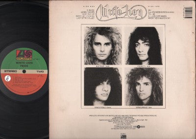 AMM18 White Lion Pride Mike Tramp Vito Bratta 1987 Atlantic USA English 12" LP ELP1811