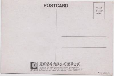 AMM18 Malaysia Singer Wong Shiau Chuen PrettyWoman Color Photo Card Not Postcard PC245