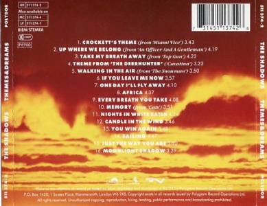 AMM18 The Shadows Themes & Dreams OST Top Gun The Snowman Polygram Germany CD FCS4941