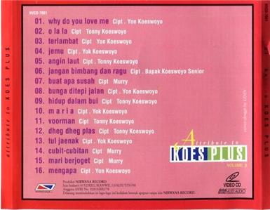 AMM18 Indonesia Malay Pop Koes Plus Band Vol.3 Malaysia & Singapore Only VCD FCS2383