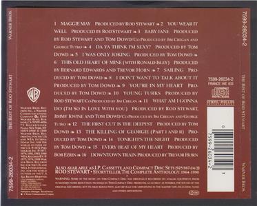 AMM18 The Best Of Rod Stewart 1989 Germany English CD FCS6794
