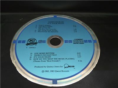 AMM18 James Ingram It's Your Night 1983 Germany English CD FCS8014