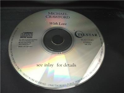 AMM18 Michael Crawford With London Symphony Orchestra With Love Germany CD FCS8107