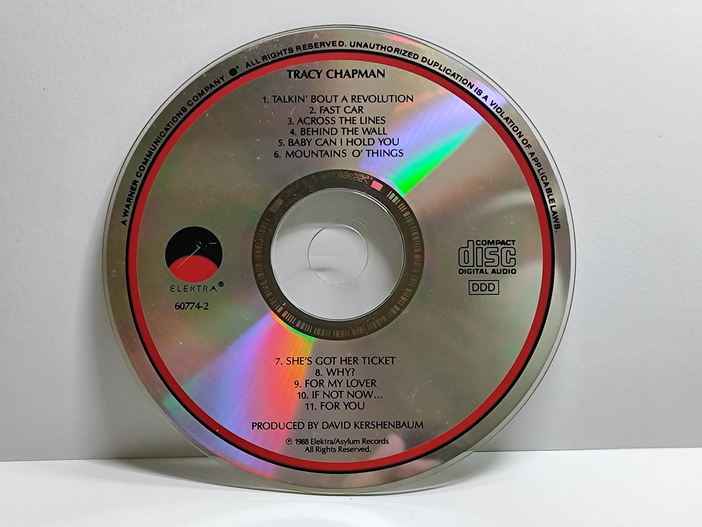 Tracy Chapman - Tracy Chapman CD (AMS017)