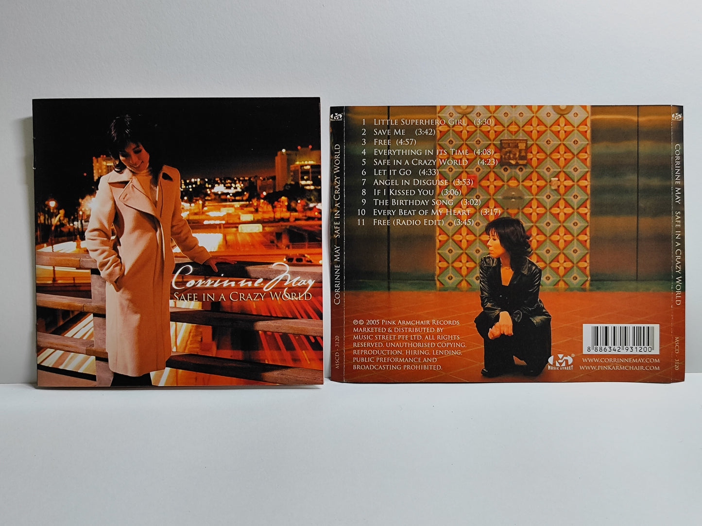 Corrinne May - Safe In A Crazy World CD (AMS020)