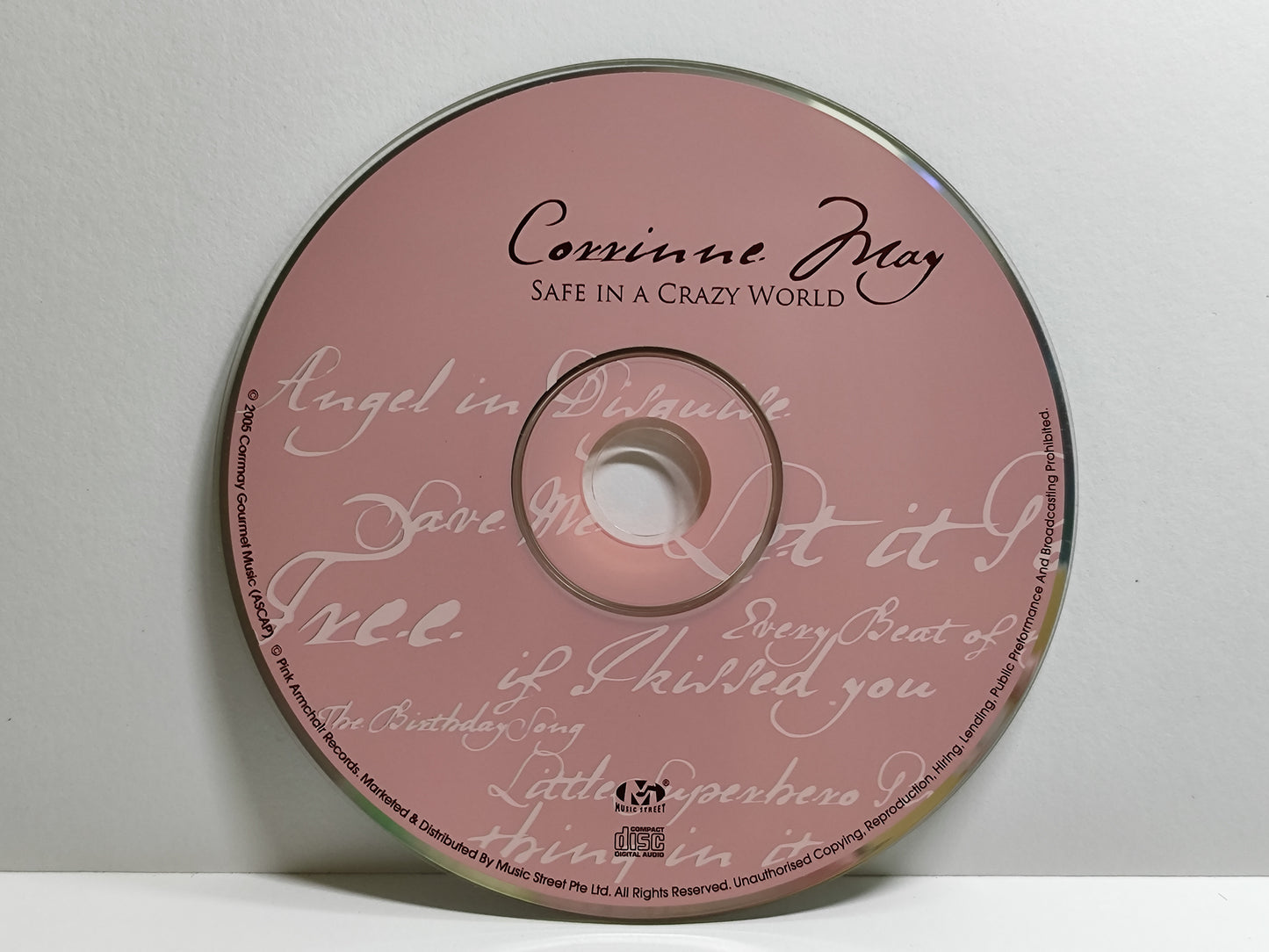 Corrinne May - Safe In A Crazy World CD (AMS020)