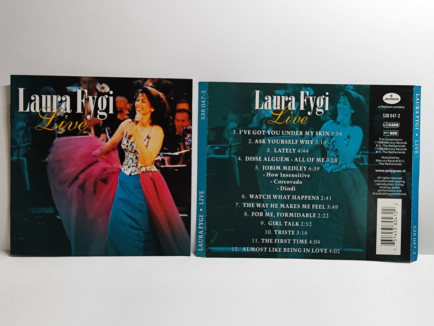 Laura Fygi - Live CD (AMS034)