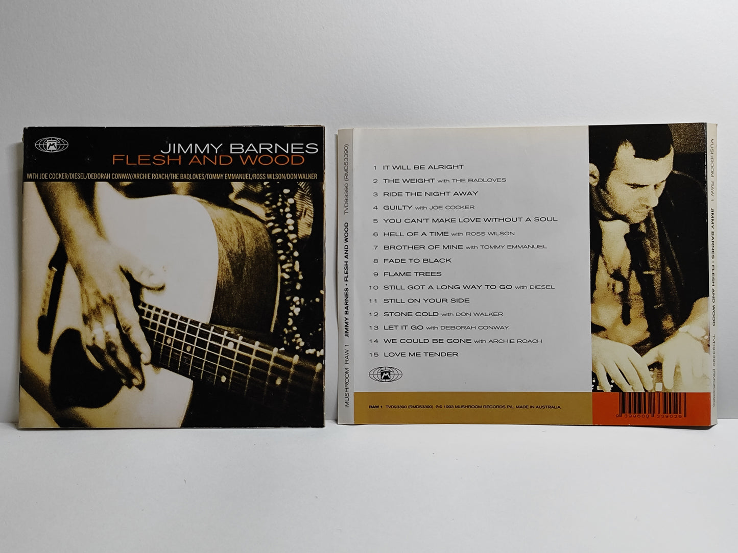 Jimmy Barnes - Flesh And Wood CD (AMS038)