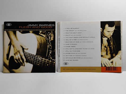 Jimmy Barnes - Flesh And Wood CD (AMS038)