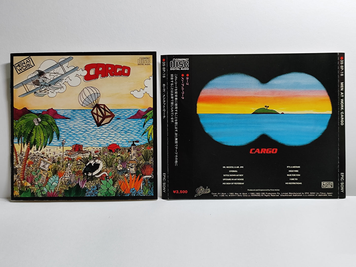 Men At Work - Cargo CD (1983 Japan 1st Pressing) (AMS044)