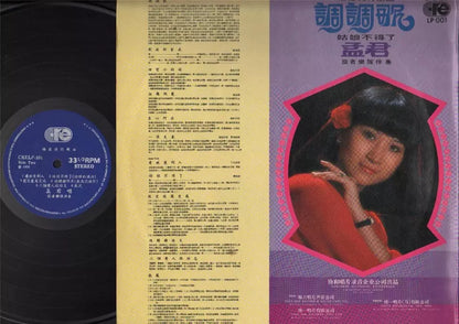 Singapore 孟君 Meng Jun & Travellers Band Hokkien Chinese LP Pop Songs 12" CLP3856