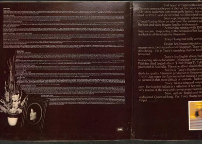 Taiwan Tracy Huang 黄露仪 黄莺莺 Portrait G/F 黄露仪 黄莺莺 English 12" LP CLP5252