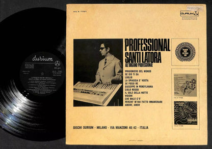 Santi Latora Professional 1968 Italy Disco Beautiful Bikini Girl 12" LP ELP2229