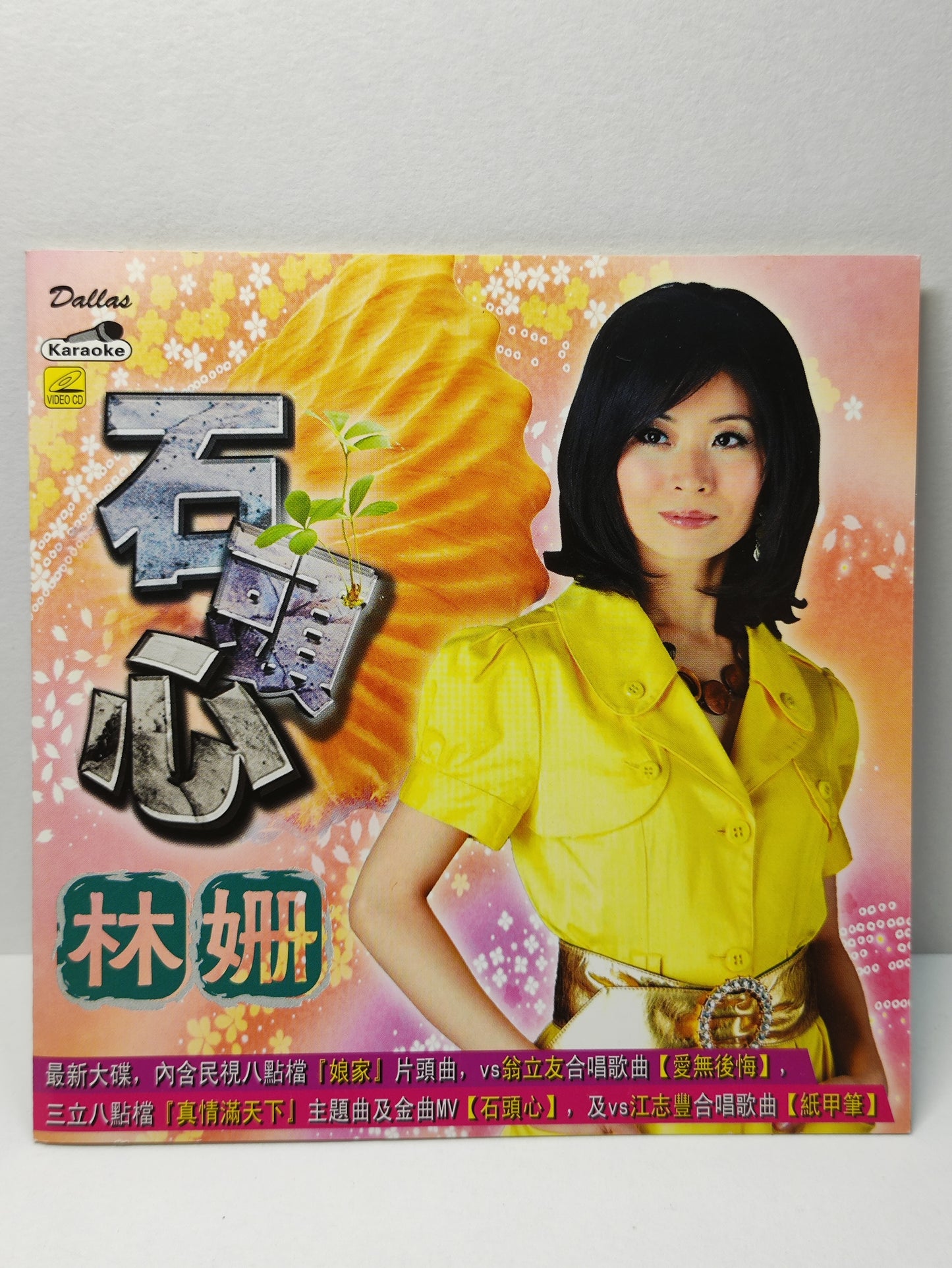 AMM25 林珊 石頭心 愛無後悔 紙甲筆 KARAOKE SINGAPORE HOKKIEN CHINESE VIDEO CD VCD FCN157