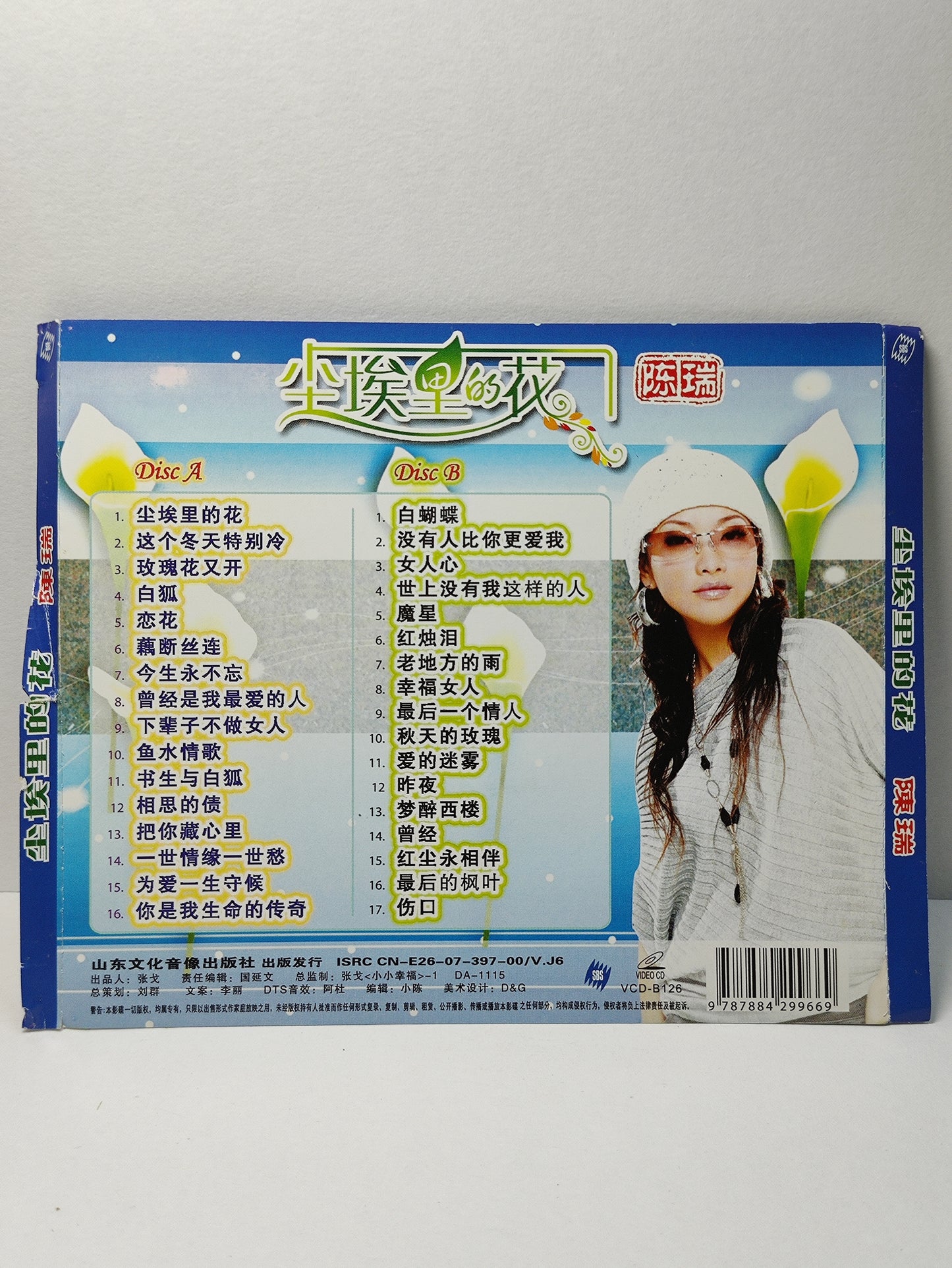 AMM25 陈瑞 尘埃里的花 这个冬天特别冷 CHINA HOKKIEN CHINESE VIDEO CD 2x VCD FCN184