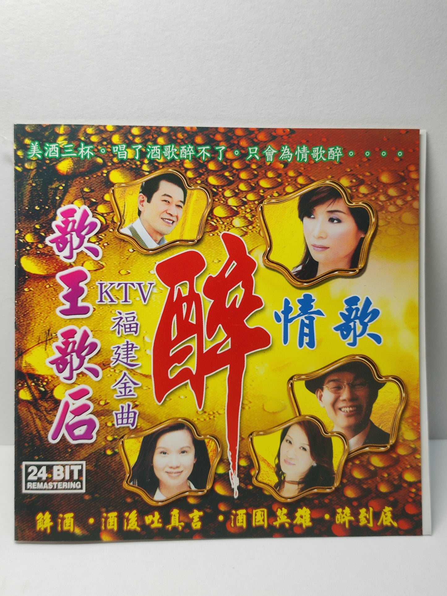 AMM25 KTV 福建金曲 歌王歌后 醉情歌 解酒 七郎 醉英雄 蔡 秋 鳳 酒凌吐真言-蔡小虎 酒國英雄-陳雷  CHINA HOKKIEN CHINESE CD FCN195