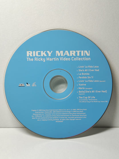 AMM25 RICKY MARTIN VIDEO COLLECTION 1995 ASIA English CD FCP002