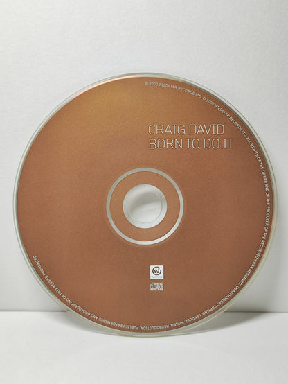 AMM25 CRAIG DAVID BORN TO DO IT 2000 UK English CD FCP004