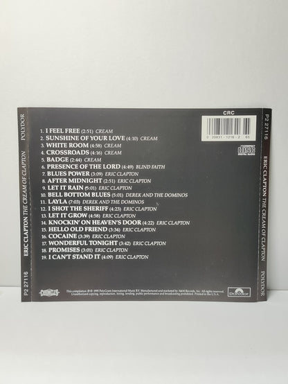 AMM25 ERIC CLAPTON THE CREAM OF CLAPTON 1995 USA English CD FCP007
