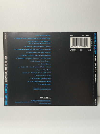 AMM25 MICHAEL BOLTON GREATEST HITS 1985-1995 USA English CD FCP008